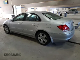 2008 Acura RL with VIN JH4KB16528C001848, listed as a Copart auction lot 42711235 with 156,055 mi miles and Salvage Title. Bid and sale history available at DreamBid. Image 2.
