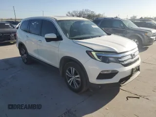 2017 Honda Pilot EX-L with VIN 5FNYF5H54HB047897, listed as a Copart auction lot 49270995 with 200,478 mi miles and Salvage Title. Bid and sale history available at carsss.com. Image 4.