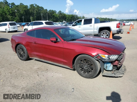 2017 Ford Mustang V6 with VIN 1FA6P8AM5H5301244, listed as a Copart auction lot 63825695 with 218,483 mi miles and Salvage title. Bid and sale history available at DreamBid. Image 4.