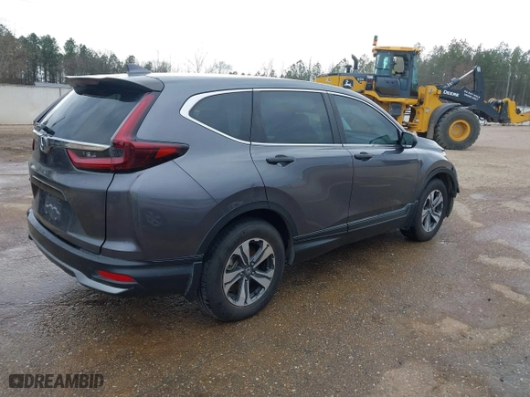 2021 Honda CR-V LX with VIN 2HKRW1H21MH402605, listed as a IAAI auction lot 41594378 with 70,617 mi miles. Bid and sale history available at carsss.com. Image 4.