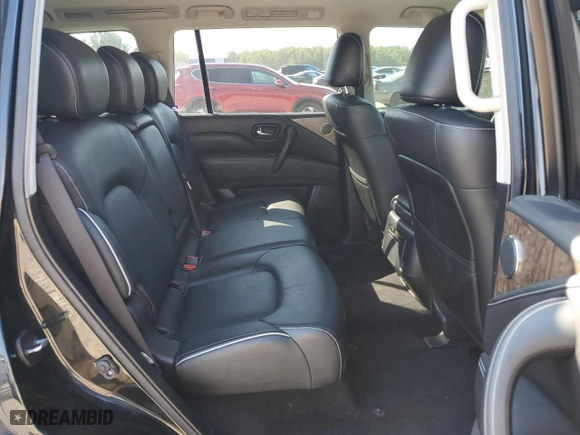 2021 Infiniti QX80 PREMIUM SELECT with VIN JN8AZ2AD2M9861502, listed as a Copart auction lot 74489994 with 42,020 mi miles and Salvage Title. Bid and sale history available at carsss.com. Image 11.