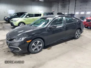 2020 Honda Civic Sedan LX with VIN 2HGFC2F65LH508846, listed as a Copart auction lot 48171715 with 15,996 mi miles and Salvage Title. Bid and sale history available at carsss.com. Image 1.
