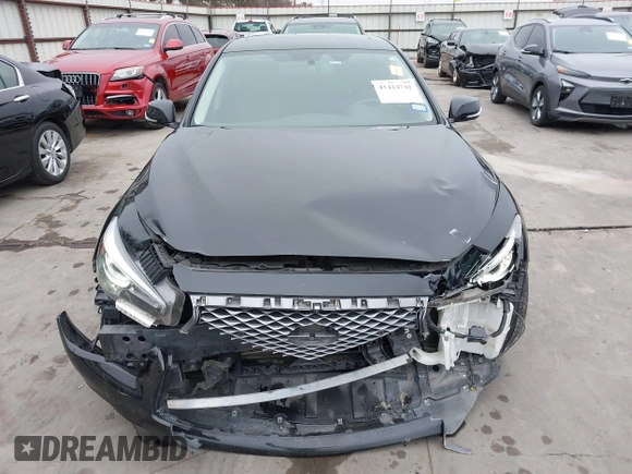 2022 Infiniti Q50 Luxe z VIN JN1EV7BPXNM311027, wystawiony jako IAAI lot #41424742 z przebiegiem 40 054 mil mil oraz . Historia ofert i sprzedaży dostępna na DreamBid. Obrazek 13.