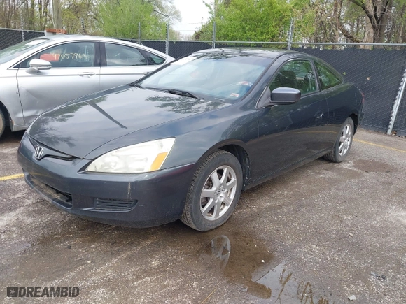 2005 Honda Accord Cpe LX V6 SE with VIN 1HGCM82425A015974, listed as a IAAI auction lot 42051702 with 205,286 mi miles. Bid and sale history available at carsss.com. Image 2.