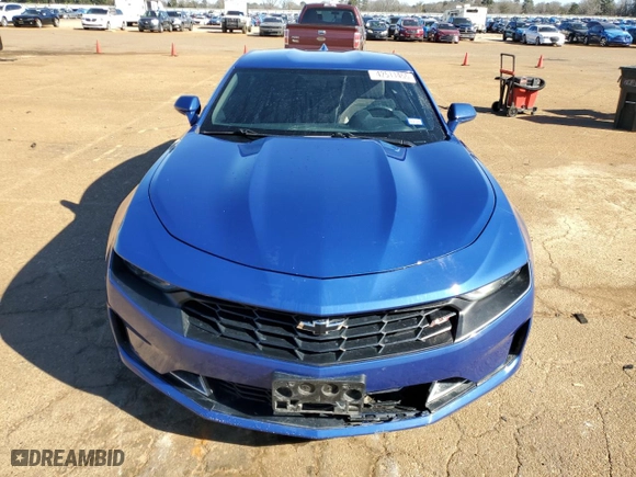 2021 Chevrolet Camaro 1LT with VIN 1G1FB1RS7M0121170, listed as a Copart auction lot 43729715 with 71,035 mi miles and Salvage Title. Bid and sale history available at carsss.com. Image 5.
