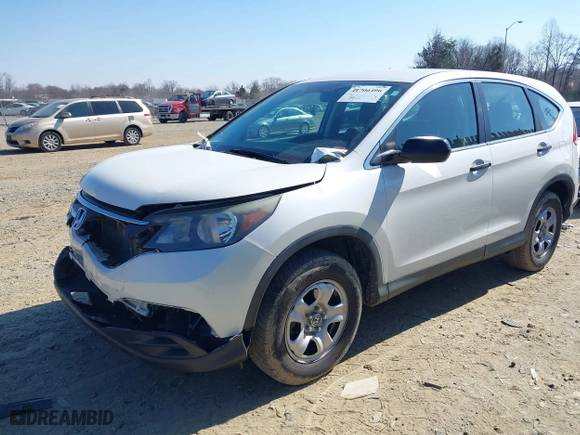 2014 Honda CR-V LX with VIN 5J6RM4H32EL115359, listed as a IAAI auction lot 41706406 with 107,558 mi miles. Bid and sale history available at carsss.com. Image 17.