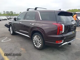 2020 Hyundai Palisade Limited z VIN KM8R54HE3LU117449, wystawiony jako IAAI lot #41954035 z przebiegiem 76 017 mil mil oraz . Historia ofert i sprzedaży dostępna na DreamBid. Obrazek 3.