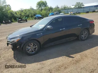 2019 Kia Optima LX with VIN 5XXGT4L39KG311687, listed as a Copart auction lot 65080015 with 89,089 mi miles and Clean title. Bid and sale history available at DreamBid. Image 1.