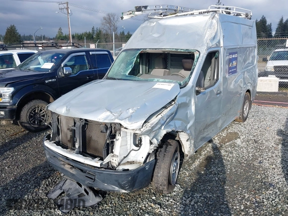 2013 Nissan NV SV with VIN 1N6AF0LXXDN111513, listed as a IAAI auction lot 41405740 with 1 mi miles. Bid and sale history available at carsss.com. Image 6.