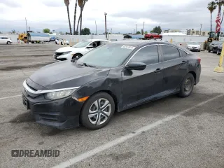 2017 Honda Civic LX with VIN 2HGFC2F55HH505959, listed as a Copart auction lot 48547025 with 185,840 mi miles and Clean Title. Bid and sale history available at DreamBid. Image 1.