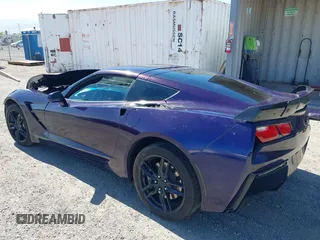 2017 Chevrolet Corvette 1LT with VIN 1G1YB2D79H5123853, listed as a IAAI auction lot 42311996 with 66,812 mi miles and . Bid and sale history available at DreamBid. Image 3.