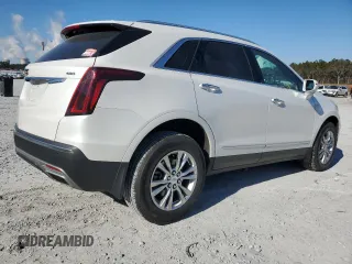 2020 Cadillac XT5 Premium Luxury FWD with VIN 1GYKNCRSXLZ165905, listed as a Copart auction lot 87835085 with 56,001 mi miles and Salvage Title. Bid and sale history available at carsss.com. Image 3.