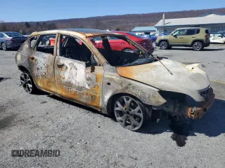 2008 Mazda 3 s GT *Ltd Avail* with VIN JM1BK344881871073, listed as a Copart auction lot 50202045 with Not Provided miles and Salvage Title. Bid and sale history available at carsss.com. Image 4.