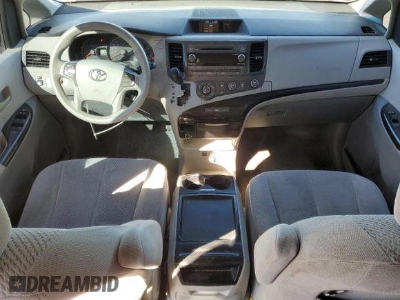 2011 Toyota Sienna LE AAS with VIN 5TDKK3DC8BS123148, listed as a Copart auction lot 46321265 with 213,568 mi miles and Salvage Title. Bid and sale history available at DreamBid. Image 8.