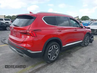 2023 Hyundai Santa Fe Limited z VIN 5NMS44AL3PH541079, wystawiony jako IAAI lot #42124161 z przebiegiem 21 422 mil mil oraz . Historia ofert i sprzedaży dostępna na DreamBid. Obrazek 4.