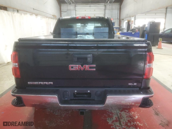 2016 GMC Sierra 1500 SLE with VIN 1GTV2MEC4GZ409165, listed as a Copart auction lot 49514765 with 88,270 mi miles and Salvage Title. Bid and sale history available at carsss.com. Image 6.