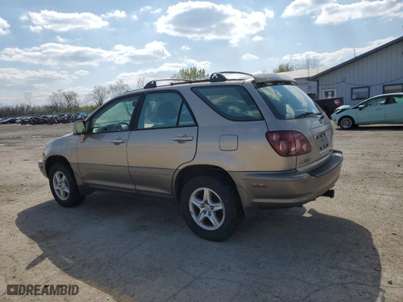 1999 Lexus RX 300 Luxury SUV with VIN JT6HF10UXX0018047, listed as a Copart auction lot 52810725 with 211,803 mi miles and Clean Title. Bid and sale history available at carsss.com. Image 2.