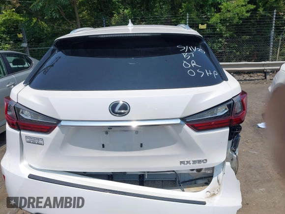 2017 Lexus RX 350 with VIN 2T2BZMCA5HC105074, listed as a IAAI auction lot 42404022 with 149,876 mi miles and . Bid and sale history available at DreamBid. Image 15.