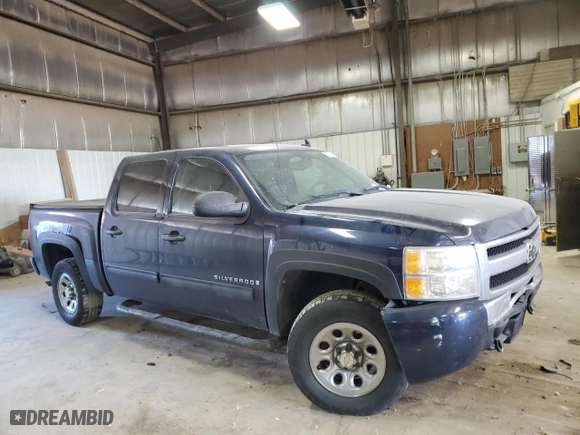 2009 Chevrolet Silverado 1500 LS with VIN 3GCEK13C69G276381, listed as a Copart auction lot 83317334 with 210,112 mi miles and Salvage Title. Bid and sale history available at carsss.com. Image 4.