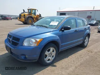 2007 Dodge Caliber SXT with VIN 1B3HB48B67D224517, listed as a IAAI auction lot 42225187 with 118,114 mi miles and . Bid and sale history available at DreamBid. Image 2.
