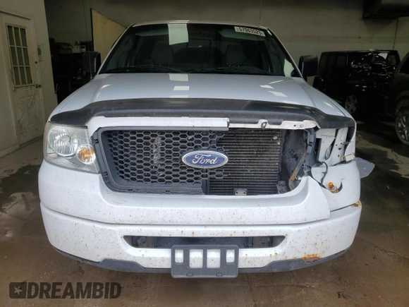 2007 Ford F-150 STX with VIN 1FTRX12W27FA94626, listed as a Copart auction lot 57063525 with 195,005 mi miles and Clean title. Bid and sale history available at DreamBid. Image 5.
