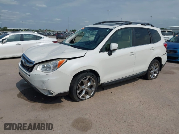 2016 Subaru Forester Touring z VIN JF2SJAVC2GH465083, wystawiony jako IAAI lot #42287323 z przebiegiem Nie podano mil oraz . Historia ofert i sprzedaży dostępna na DreamBid. Obrazek 2.