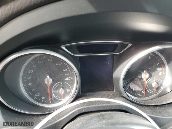 2018 Mercedes-Benz GLA with VIN WDCTG4GB4JJ438596, listed as a Copart auction lot 46105885 with 0 mi miles and Salvage Title. Bid and sale history available at carsss.com. Image 9.