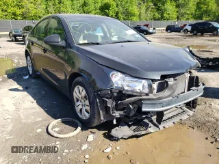 2015 Chevrolet Cruze LS with VIN 1G1PA5SH5F7264741, listed as a Copart auction lot 88030395 with 54,296 mi miles and Non Repairable. Bid and sale history available at DreamBid. Image 1.