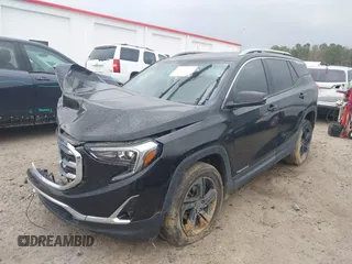 2020 GMC Terrain SLT with VIN 3GKALVEV0LL277756, listed as a IAAI auction lot 41853513 with 63,502 mi miles. Bid and sale history available at carsss.com. Image 18.
