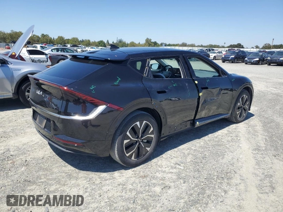 2022 Kia EV6 Wind with VIN KNDC3DLC3N5075688, listed as a Copart auction lot 69215484 with 32,940 mi miles and Salvage Title. Bid and sale history available at carsss.com. Image 3.
