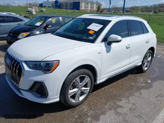 2020 Audi Q3 S line Premium with VIN WA1DECF34L1078019, listed as a IAAI auction lot 41928005 with 62,303 mi miles. Bid and sale history available at carsss.com. Image 18.