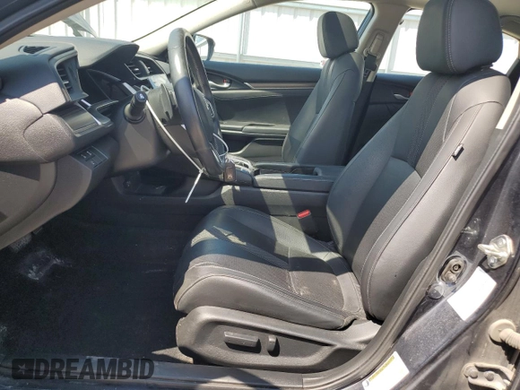 2020 Honda Civic Sedan Touring with VIN 2HGFC1F96LH101008, listed as a Copart auction lot 66308744 with 47,327 mi miles and Non Repairable. Bid and sale history available at carsss.com. Image 7.