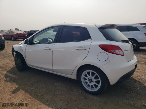 2011 Mazda Mazda2 Sport with VIN JM1DE1HY5B0130801, listed as a Copart auction lot 70576514 with 137,075 mi miles and Salvage Title. Bid and sale history available at carsss.com. Image 2.
