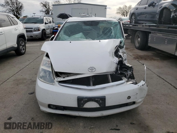 2005 Toyota Prius with VIN JTDKB20U353049118, listed as a Copart auction lot 43429865 with 0 mi miles and Salvage Title. Bid and sale history available at carsss.com. Image 5.