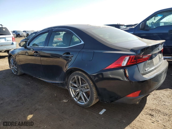 2015 Lexus IS 350 with VIN JTHCE1D2XF5006513, listed as a Copart auction lot 48414805 with 85,876 mi miles and Salvage Title. Bid and sale history available at carsss.com. Image 2.