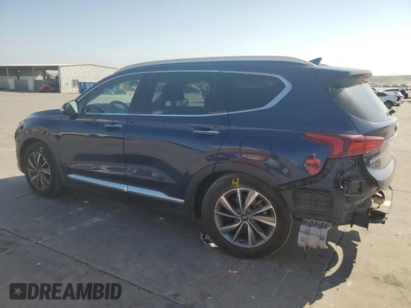 2019 Hyundai Santa Fe Limited with VIN 5NMS53AD9KH045955, listed as a Copart auction lot 71452314 with 62,553 mi miles and Clean Title. Bid and sale history available at carsss.com. Image 2.