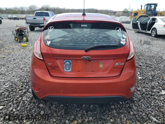 2018 Ford Fiesta SE with VIN 3FADP4EJ9JM133589, listed as a Copart auction lot 49611115 with Not Provided miles and Salvage Title. Bid and sale history available at DreamBid. Image 6.