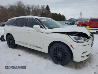 2021 Lincoln Aviator Reserve z VIN 5LM5J7XC5MGL12588, wystawiony jako Copart lot #89183805 z przebiegiem 57 436 mil mil oraz Szkoda całkowita • Salvage title. Historia ofert i sprzedaży dostępna na DreamBid. Obrazek 4.