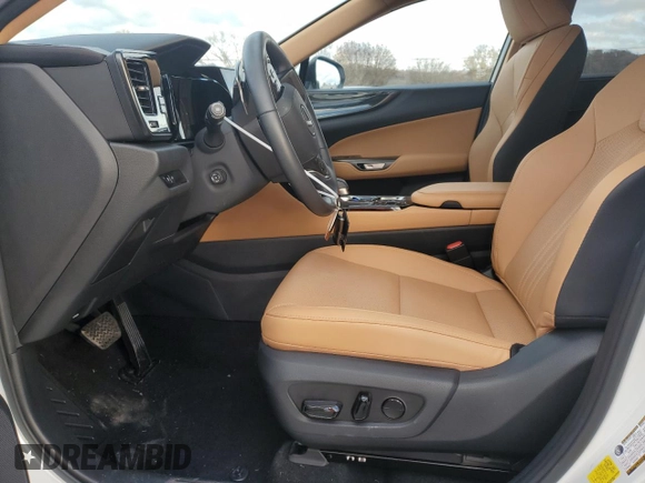 2025 Lexus NX with VIN JTJGGCEZ4S2019366, listed as a Copart auction lot 83571894 with 2,336 mi miles and Salvage Title. Bid and sale history available at carsss.com. Image 7.