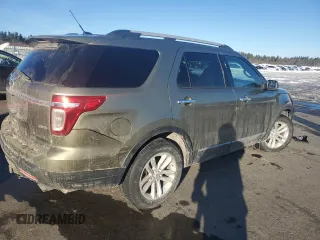 2013 Ford Explorer XLT with VIN 1FM5K8D82DGA22556, listed as a Copart auction lot 45707775 with 154,725 mi miles and Salvage Title. Bid and sale history available at DreamBid. Image 3.