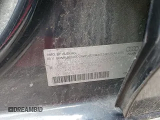 2012 Audi A4 2.0T Premium Plus with VIN WAUWFAFL1CA021726, listed as a Copart auction lot 44306125 with 0 mi miles and Salvage Title. Bid and sale history available at carsss.com. Image 12.