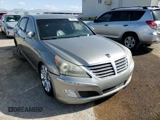 2013 Hyundai Equus Signature with VIN KMHGH4JH4DU058836, listed as a Copart auction lot 51837815 with 112,093 mi miles and Salvage Title. Bid and sale history available at DreamBid. Image 11.