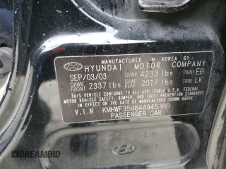 2004 Hyundai Sonata GLS with VIN KMHWF35H84A945380, listed as a Copart auction lot 85162364 with 139,584 mi miles and Salvage Title. Bid and sale history available at carsss.com. Image 13.