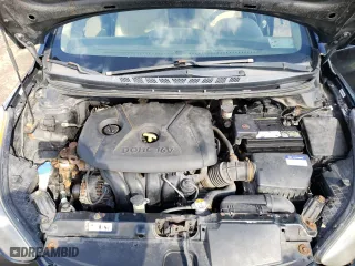 2012 Hyundai Elantra GLS PZEV with VIN KMHDH4AEXCU258580, listed as a Copart auction lot 76732884 with 116,051 mi miles and Clean Title. Bid and sale history available at carsss.com. Image 11.