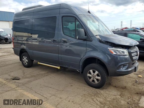 2020 Mercedes-Benz Sprinter with VIN W1Z4EFVY8LP226794, listed as a Copart auction lot 76091804 with 49,169 mi miles and Clean Title. Bid and sale history available at DreamBid. Image 4.