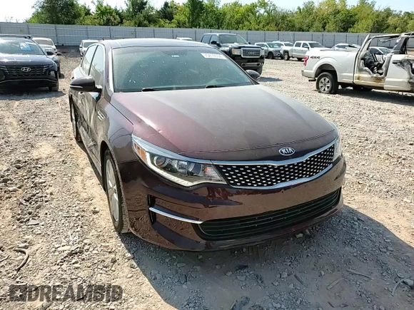 2018 Kia Optima EX with VIN 5XXGU4L33JG261171, listed as a Copart auction lot 75410104 with 66,357 mi miles and Salvage Title. Bid and sale history available at carsss.com. Image 10.