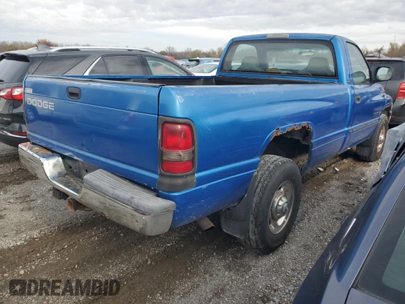 2001 Dodge Ram 2500 with VIN 3B7KC26Z81M508040, listed as a Copart auction lot 80228204 with 266,621 mi miles and Clean Title. Bid and sale history available at carsss.com. Image 3.
