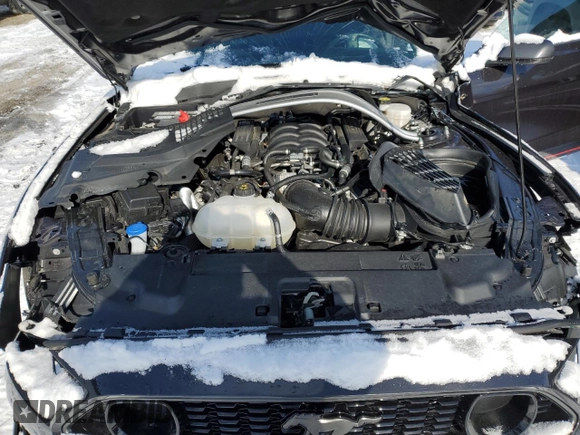 2022 Ford Mustang Mach 1 with VIN 1FA6P8R00N5555053, listed as a Copart auction lot 45270985 with Not provided miles and Salvage title. Bid and sale history available at DreamBid. Image 11.