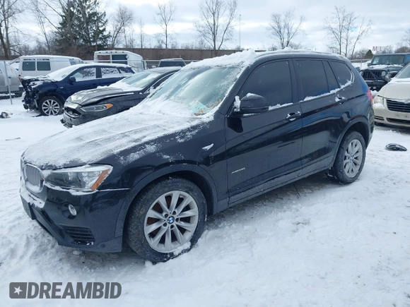 2016 BMW X3 xDrive28i with VIN 5UXWX9C56G0D91524, listed as a IAAI auction lot 41223291 with 200,605 mi miles. Bid and sale history available at carsss.com. Image 13.