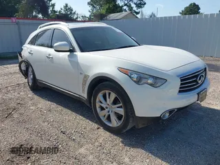 2015 Infiniti QX70 z VIN JN8CS1MU6FM382146, wystawiony jako IAAI lot #42255519 z przebiegiem 79 688 mil mil oraz . Historia ofert i sprzedaży dostępna na DreamBid. Obrazek 1.